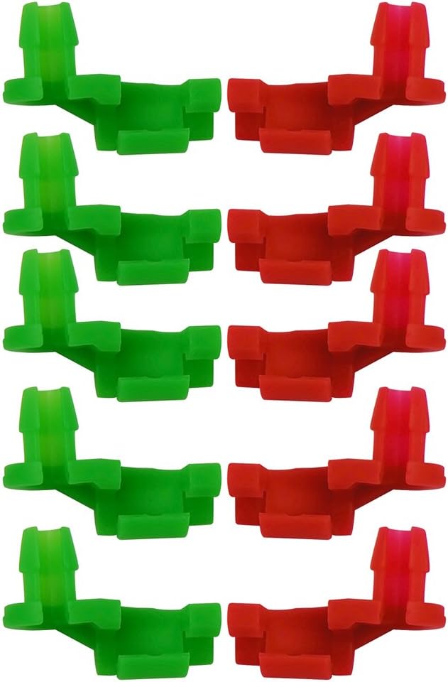 5 Pairs Tailgate Handle Rod Clip Left & Right for 1999-2007 Chevy Silverado GMC Sierra Rod Retainer Clips, OEM Handle Replacement 88981030, 88981031