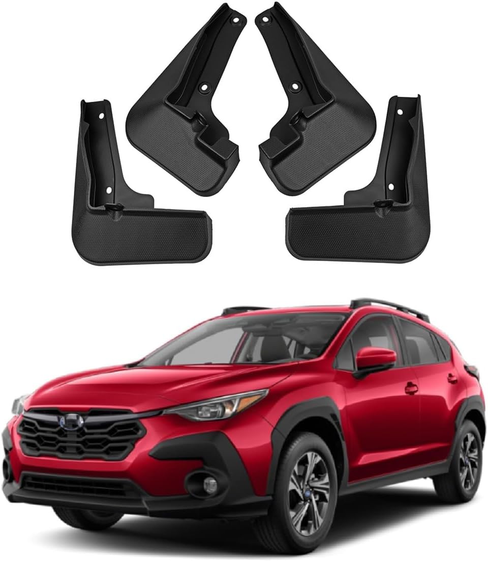 Car Mud Flaps Mudguard for Subaru Crosstrek XV 2024-2025 Front and Rear Mudflaps Splash Guards Heavy Duty Flares 4-PC Auto Accessories,Send 1 Car Wash Towel