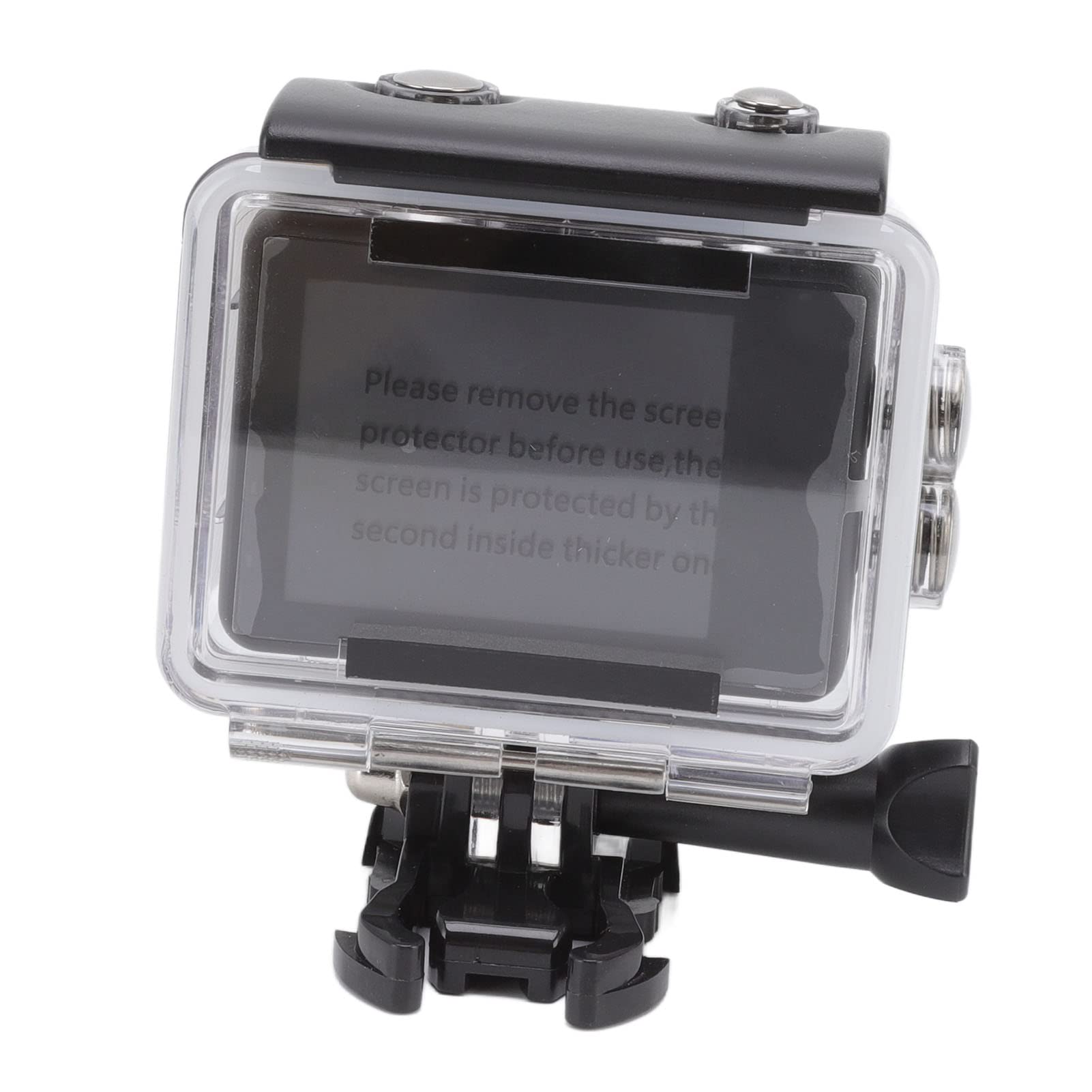 4K 24M HD Action-Kamera, 98FT/30M Wasserdichte Unterwasser-Sportkamera mit Eingebauter WiFi-Fernbedienung und HDMI-Schnittstelle, Tauch-Camcorder mit Festem EIS-Zubehör, Zum Radfahren, Schwimmen, Tauc