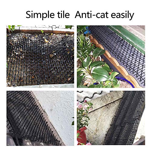 Tapis répulsif pour chat contre dégâts de creusement jardin - 6