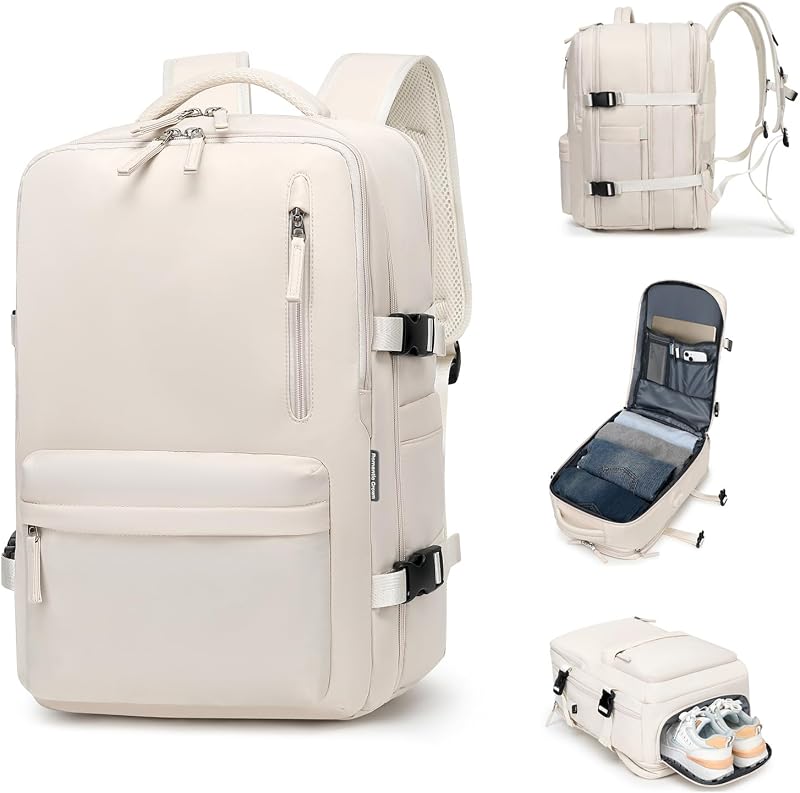 Romantic Crown Mochila Feminina Masculino Viagem Expansível para Notebook