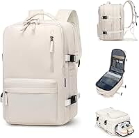 Mochila de Viagem Expansivel Avião Grande Feminina,Mochila Executiva Masculina Impermeável Reforçada para Notebook,Casual Esportes Hiking Escola Presente1