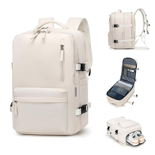 Romantic Crown Mochila de Viagem Expansivel Avião Grande Feminina,Mochila Executiva Masculina Impermeável Reforçada para Notebook,Casual Esportes Hiking Escola Presente