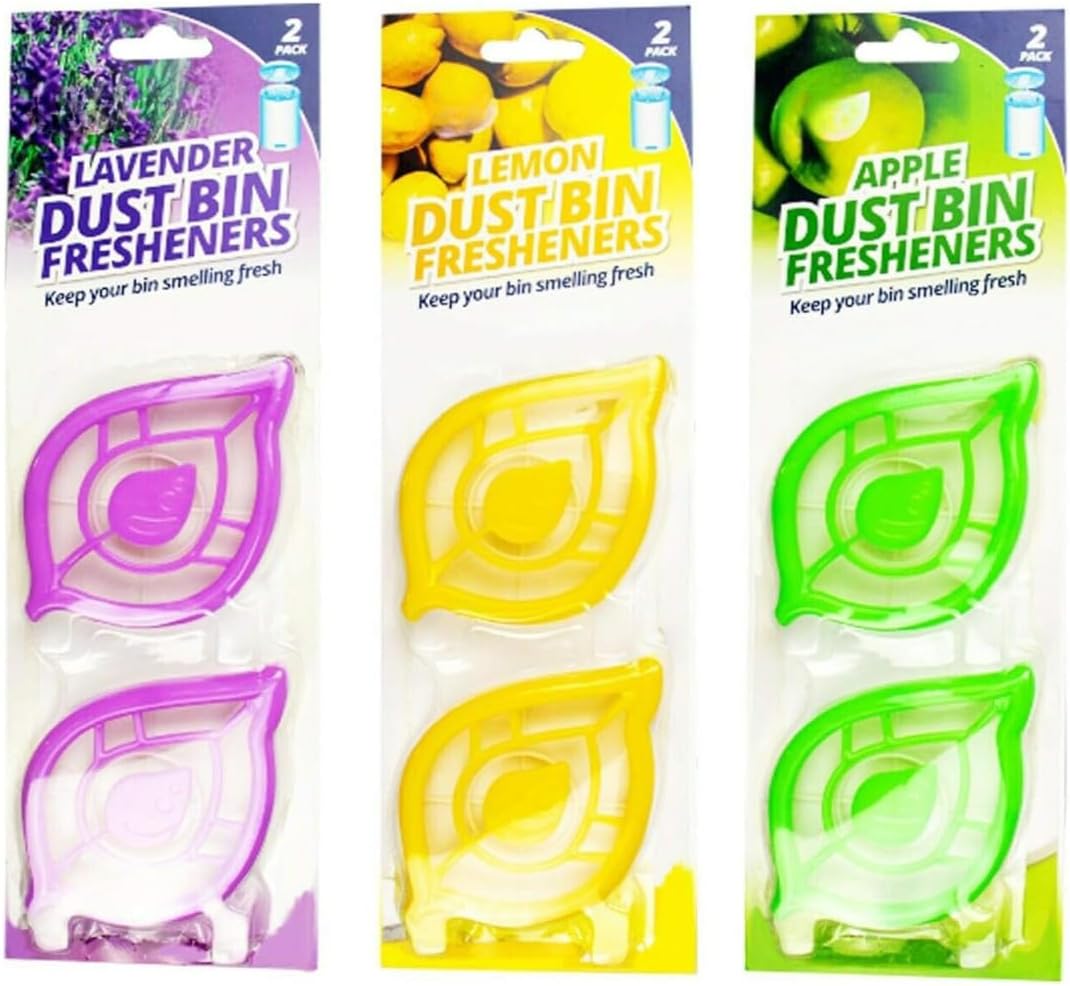 LND Gifts Set Of 6 Bin Fresheners Stick On Air Freshener for Bin