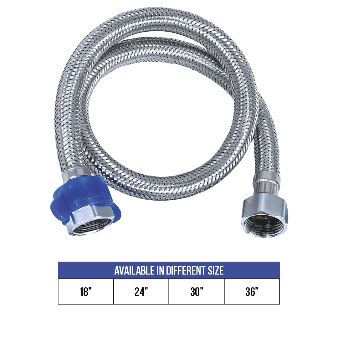 RN S.S. 304 Connection Pipe (With Spanner)