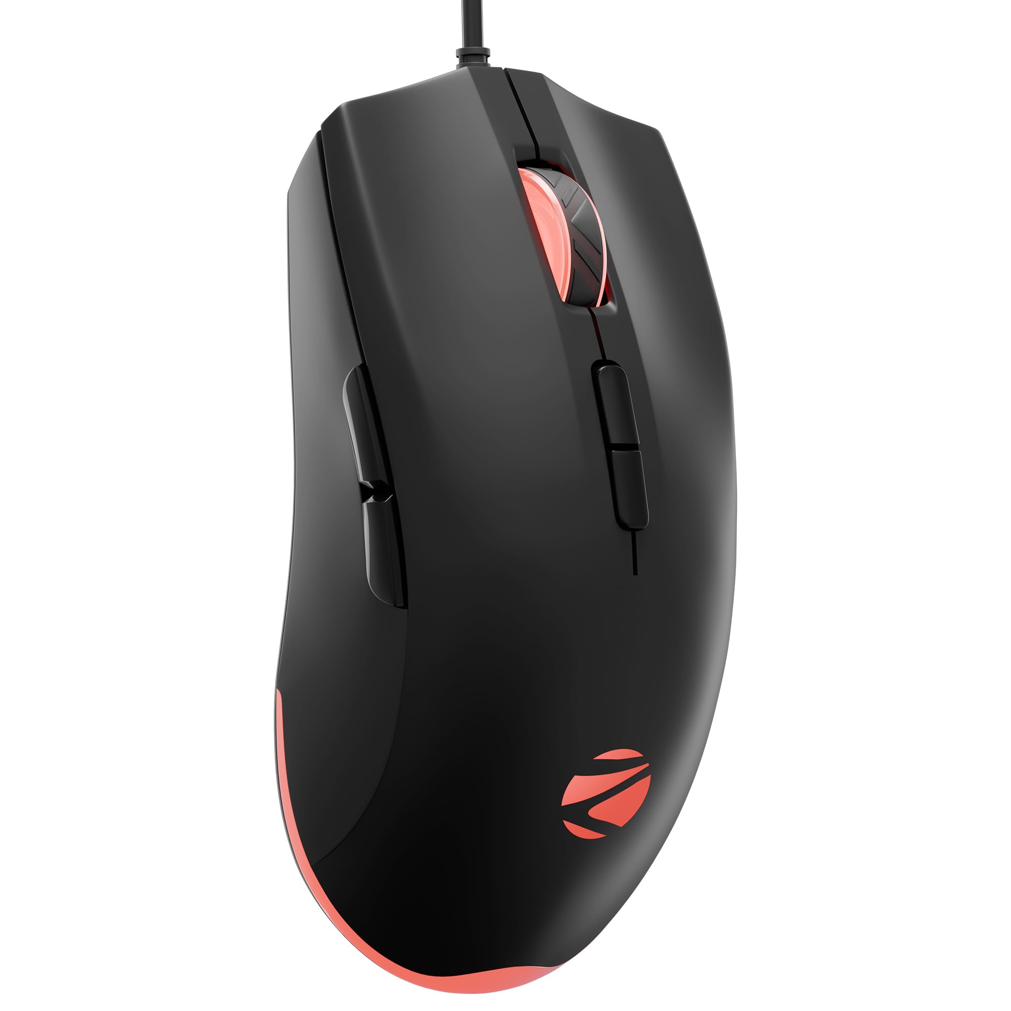 Zebronics Viper 50 Premium Gaming Wired Mouse, 12800 DPI, 1000Hz Polling Rate, Gaming Grade Sensor, Huano Switches, 6 DPI Levels, 13 RGB Modes, 7 Buttons, 1.5m USB Cable, Ergonomic Design (Black)-image-47