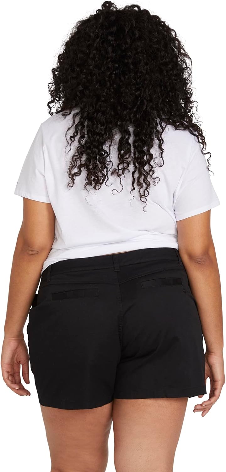 Volcom Women's Frochickie 3" Chino Short (Regular & Plus Size) - Image 2