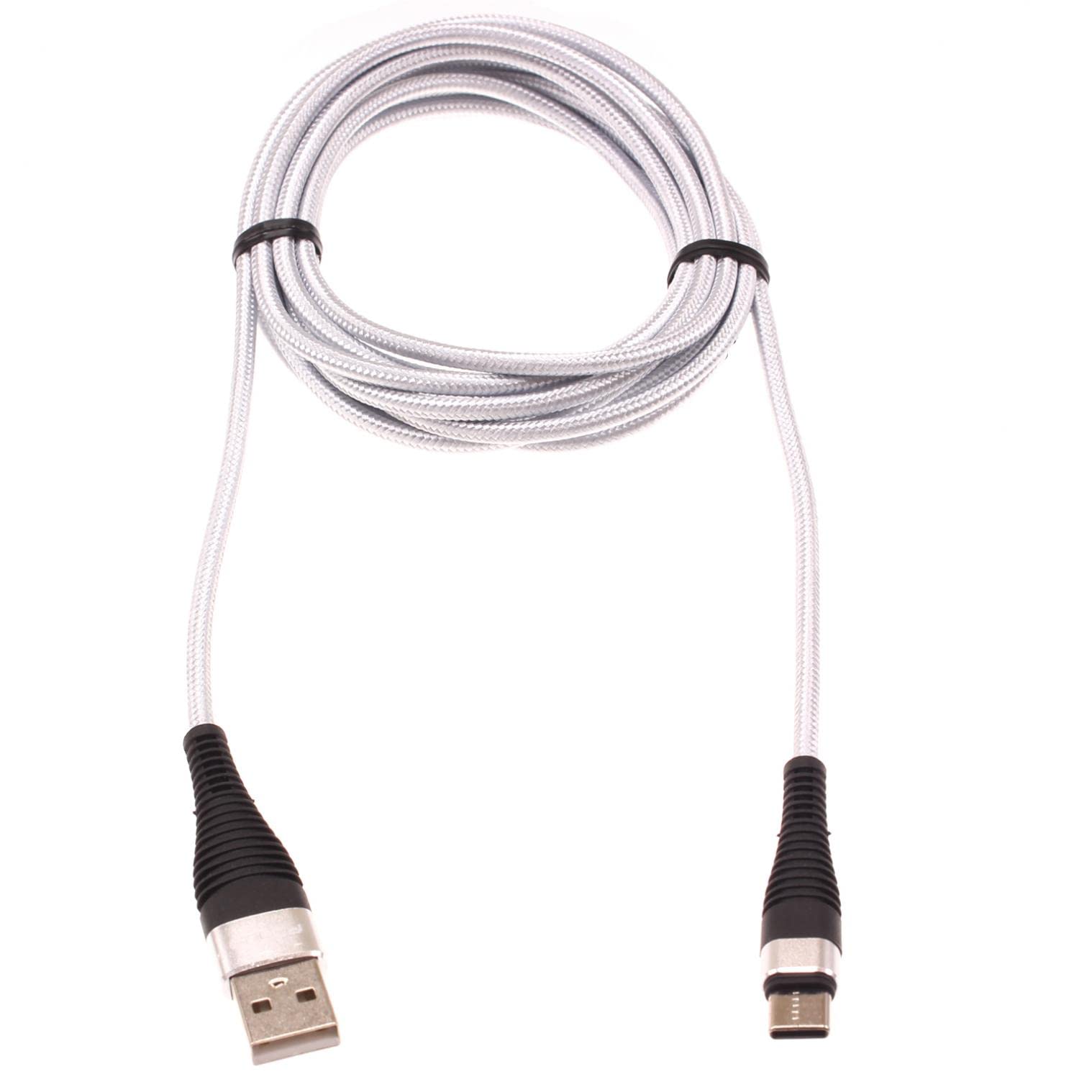 6ft PD USB-C Cable Long Fast Charger Cord Type-C Power Compatible with Nokia G10 - G20 - G300 - G90 - X100
