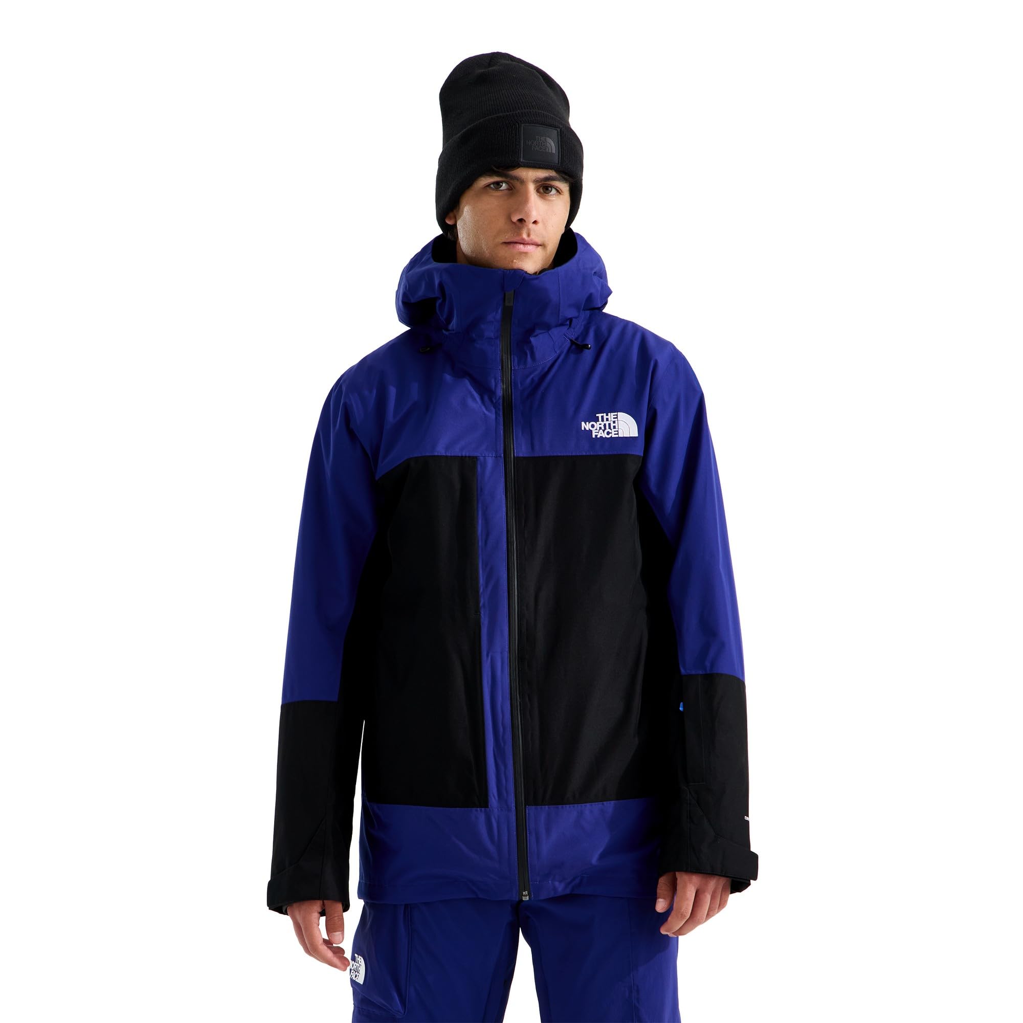 THE NORTH FACE Men's Thermoball Eco Snow Triclimate Waterproof Insulated Ski Jacket | Helmet Compatible, Powder Skirt