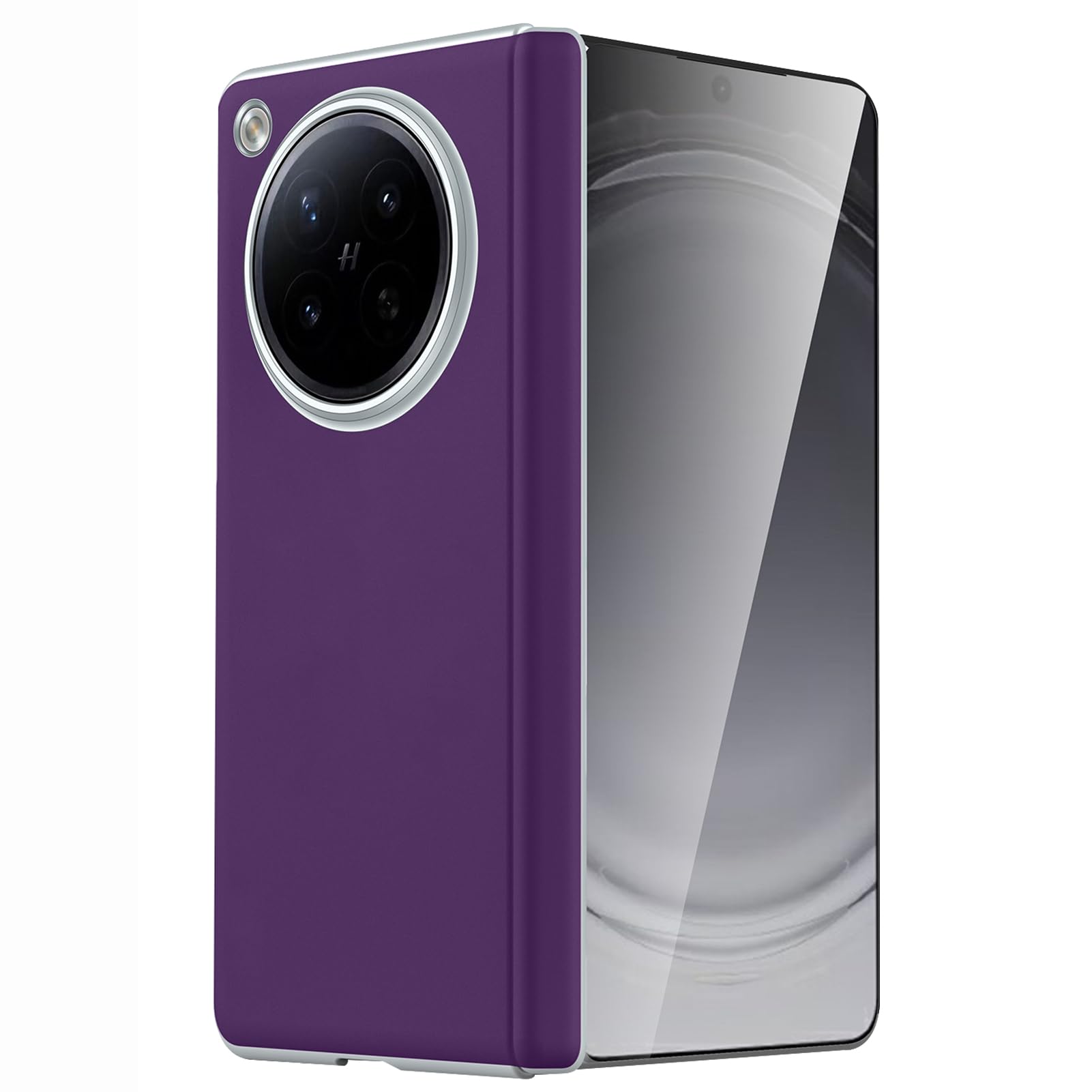 LUOTANL Magnetic Case for Oppo Find N6, Liquid Silicone Wireless Charging Hinge Protection Cover