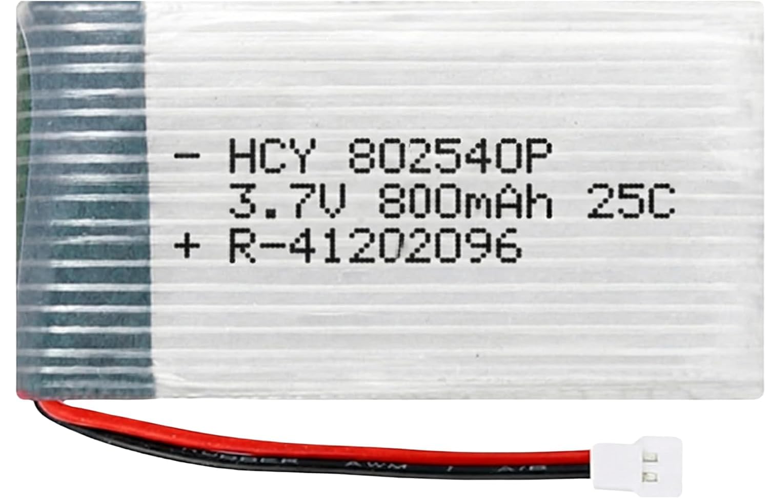 3.7V 25C Li-Po Rechargeable Battery | 800mAh | Spare Part for RC Quadcopter Drone, Helicopter, Airplane, Boat, Car, Toys, DIY Projects | 802540P (800mah)-image-13