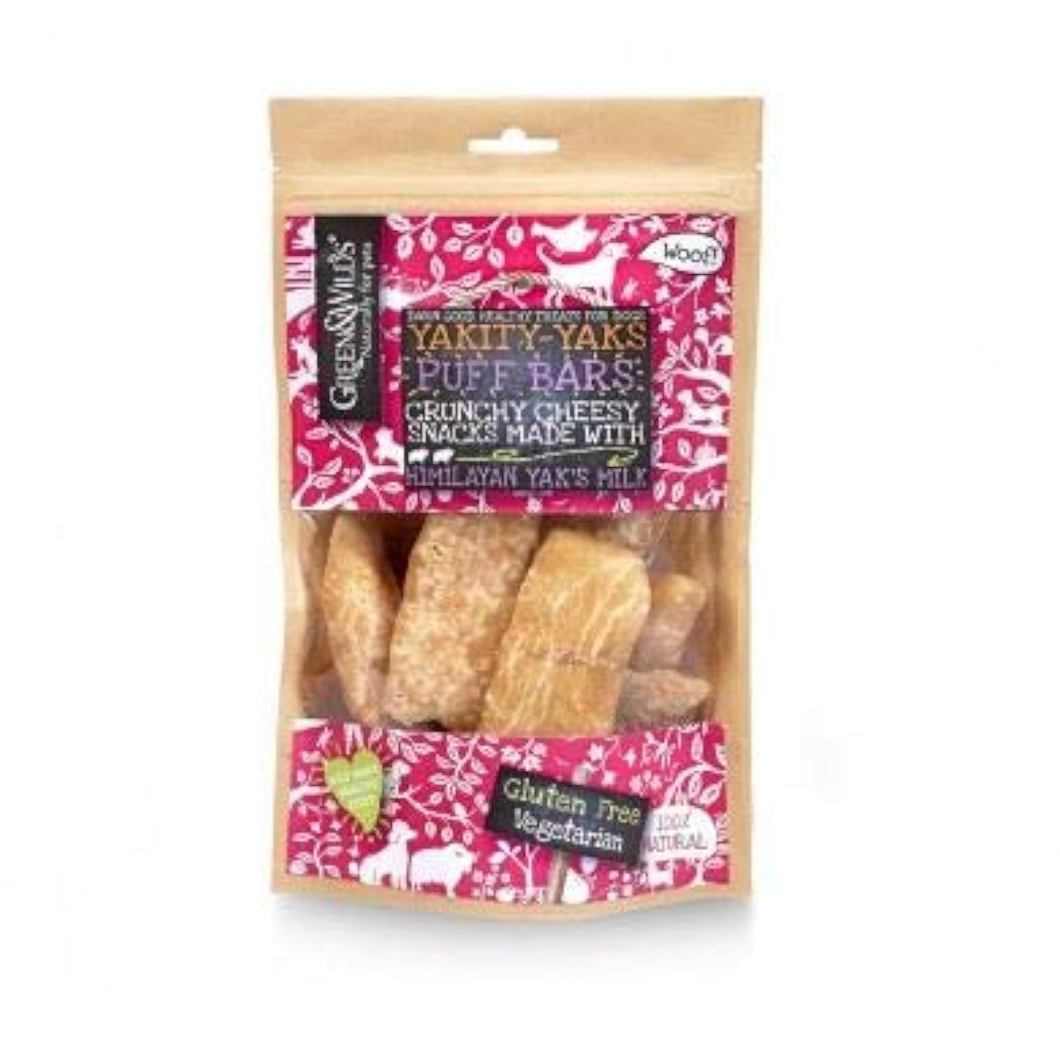 Yakity Yak Puff Bars Dog Treats - 75G