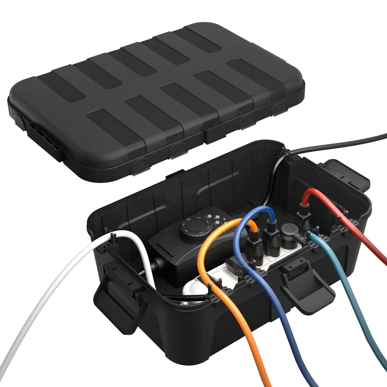 Amazon.co.jp: RESTMO 大型コンセントボックス 屋外 電源 防水