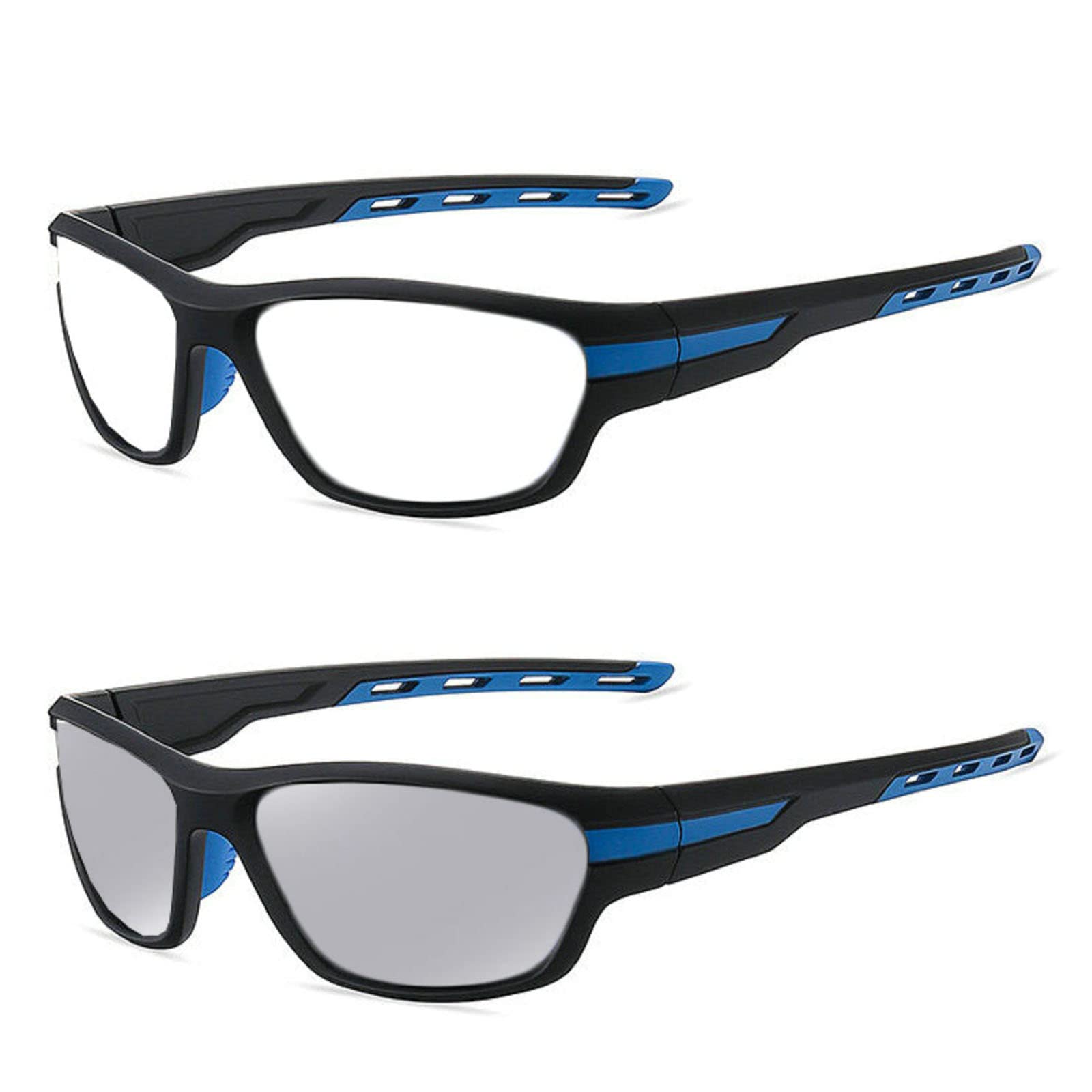 Transition Photochromic full lens Reading Glasses for Men Women Sports Square discoloration Presbyopia Sunglasses Reader