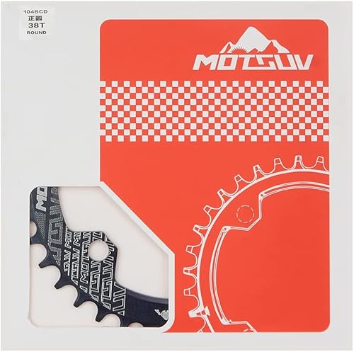 Miniatura 7 de Anillo de cadena individual redondo estrecho ancho 104BCD 32T 34T 36T 38T para 789101112 Speed MTB -1 juego