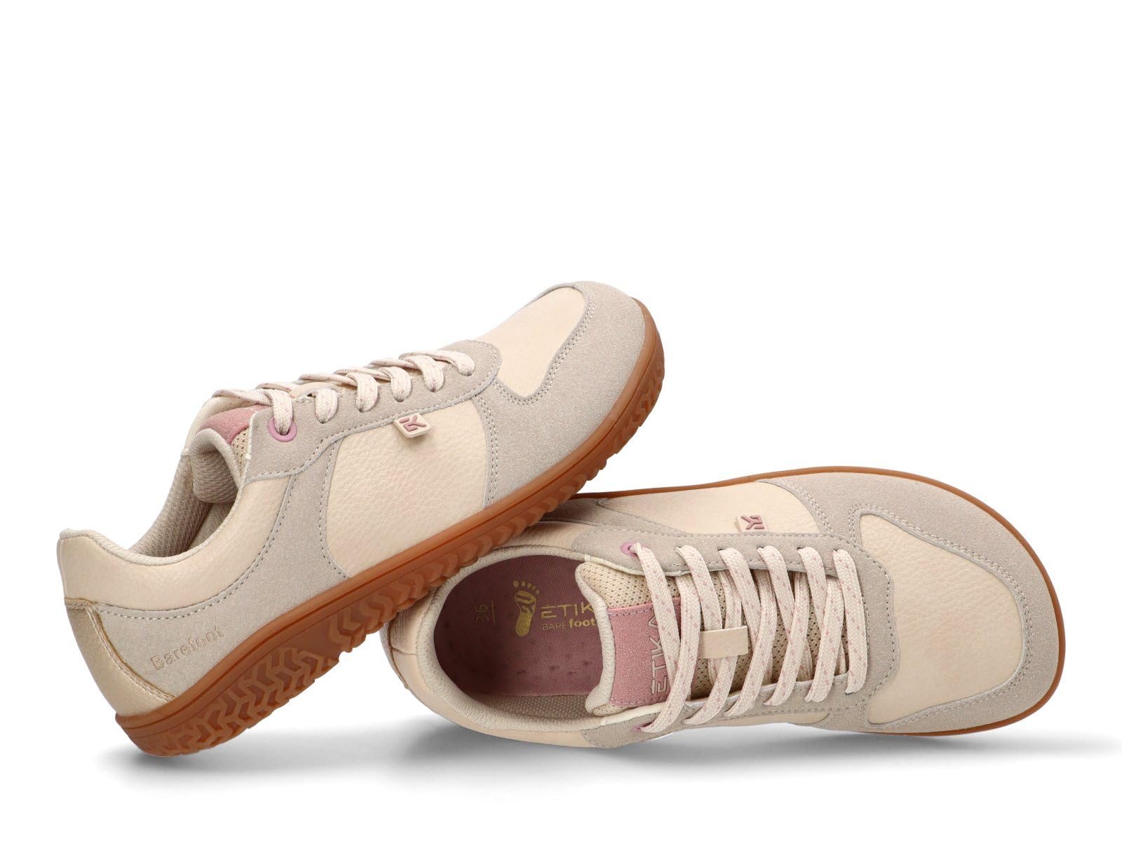 Etika Zapatillas Deportivas Respetuosas para Mujer, Diseño Minimalista con Puntera Ancha y Suela Plana Zero Drop, Modelo Arch 50228