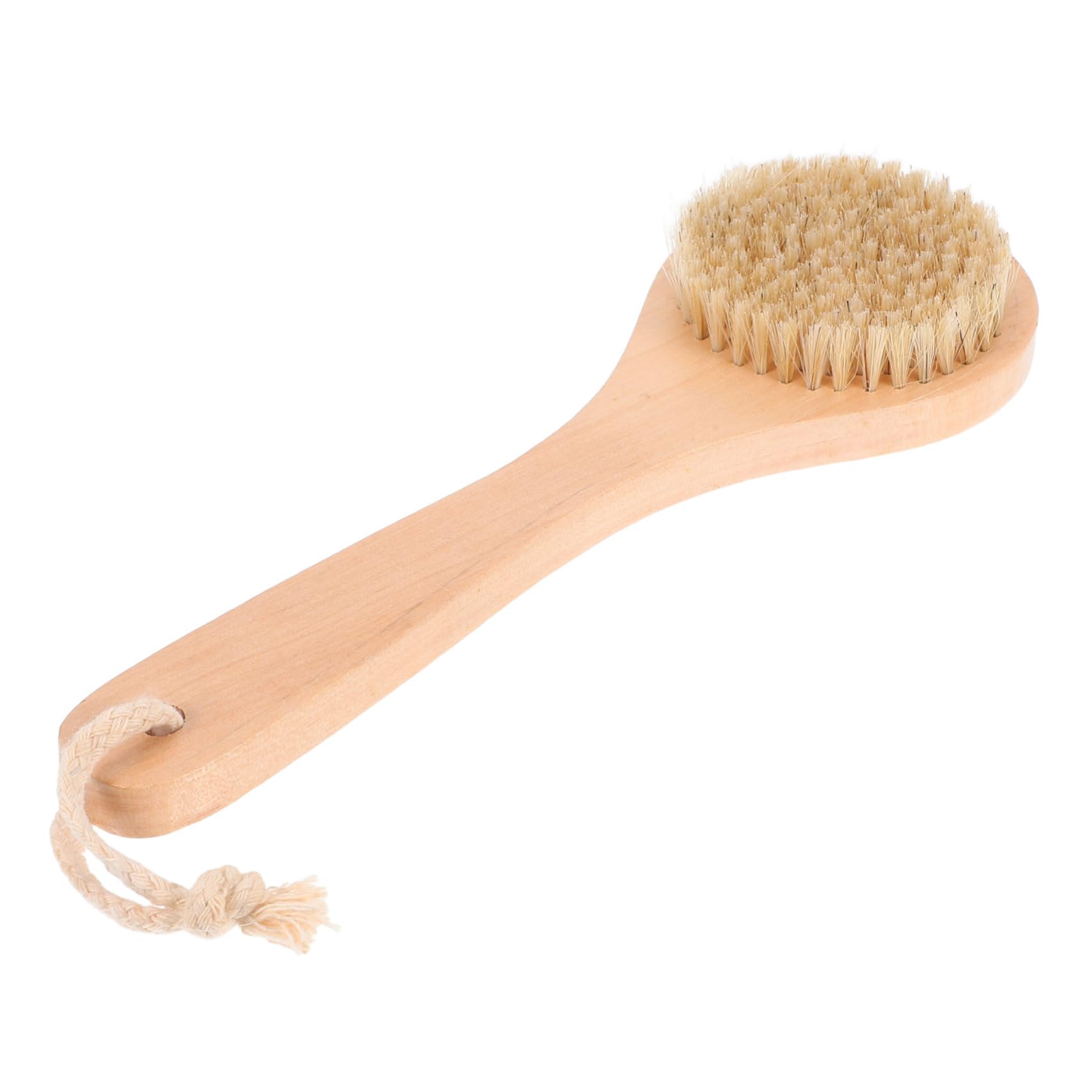 CIYODO Sand Removal Brush Beach Sand Remover Beach Sand Scrub Brush Beach Utility Brush Beach Gear Brush Sand Remover Tool Sand Removal Supplies Sand Cleaning Tools Khaki Pig Bristle
