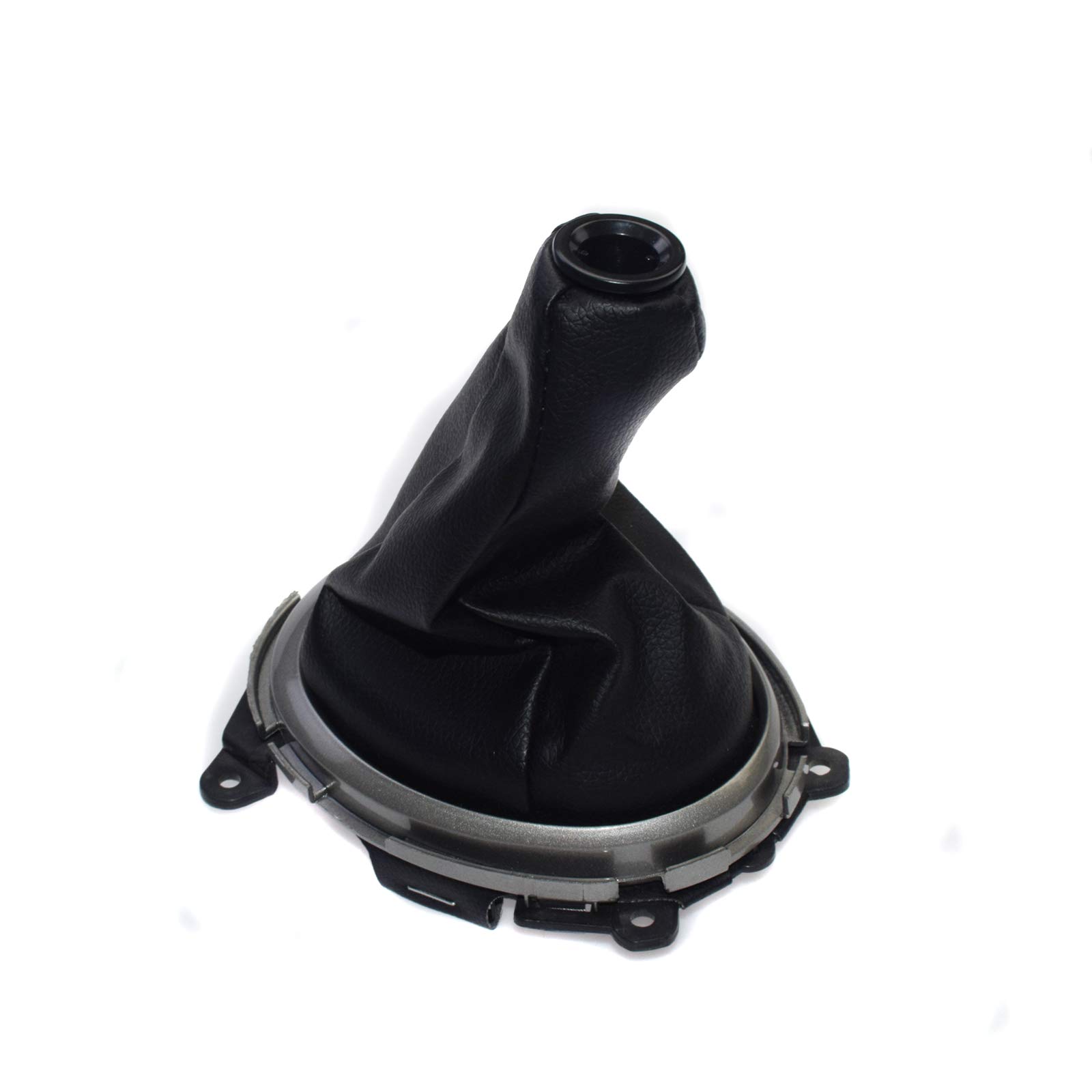 Black Stitched Shift Boot 83414-TF0-J52ZB For Honda Fit 2009-2011 1.5L I4