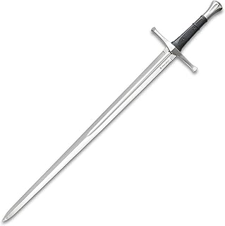 Sponsored Ad - HONSHU Broadsword and Scabbard - 43 1/2" Full Length | 1060 Carbon Steel Blade | Balanced & Lightweight | R...