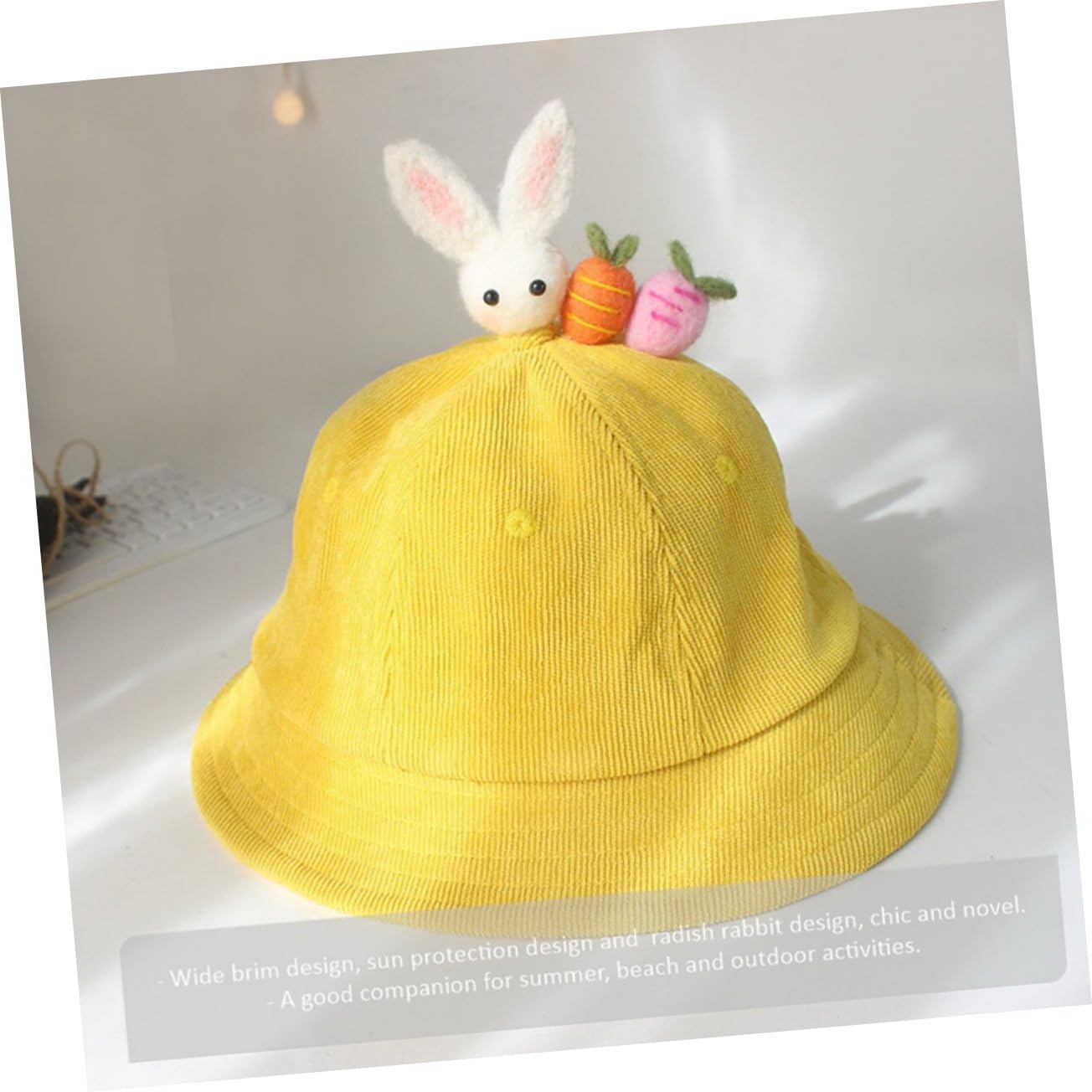 Sombrero De Pescador De Protección Solar Sombrero Pescador Sombrero para Sombrero De Sombrilla De Verano Sombrero De Pescador Al Aire Gorra De Yellow