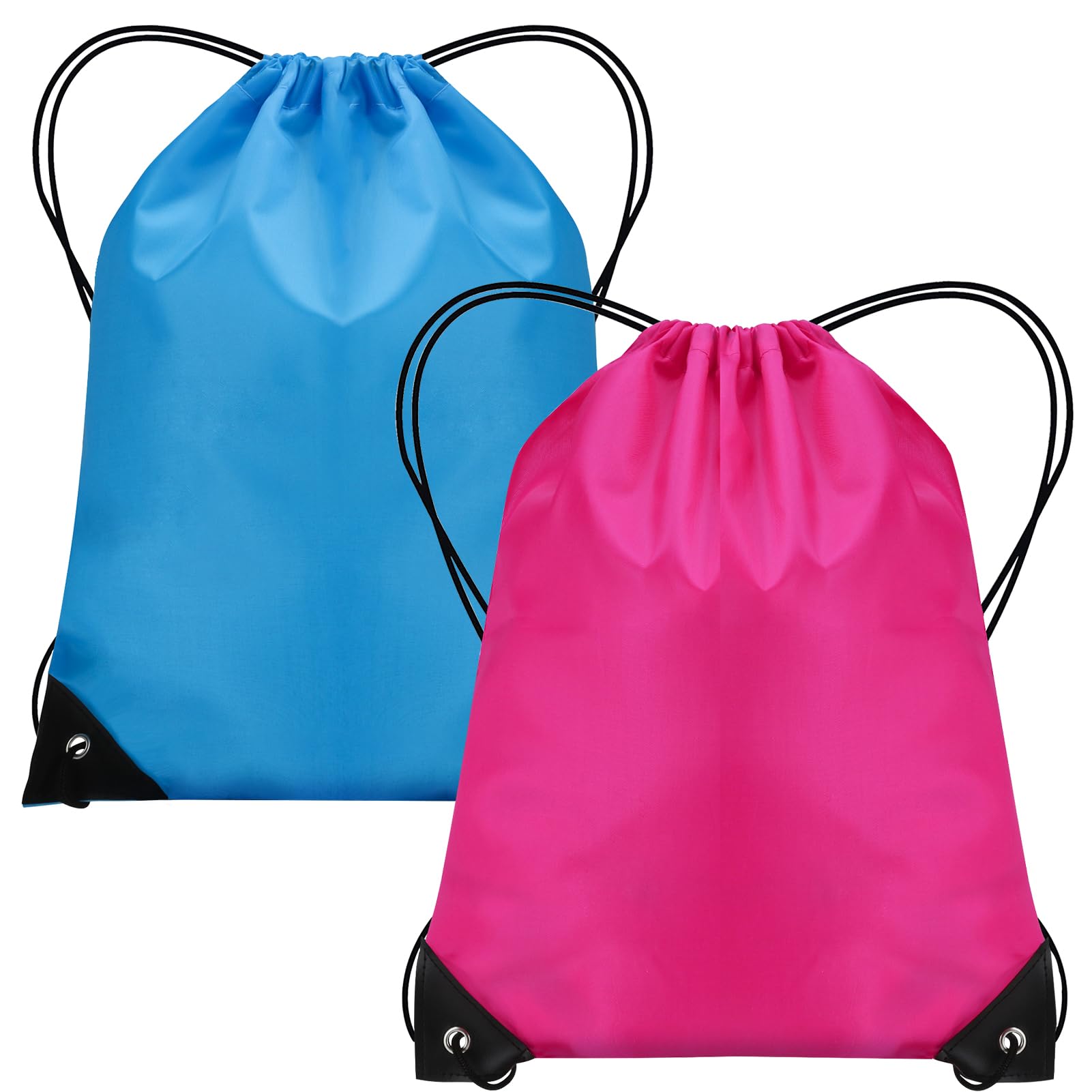 JFmall Drawstring Bags, Swim Bag PE bags for kids Waterproof Swimming Sports Back Pack Drawstring Gym Bag Suitable for School Beach Travel
