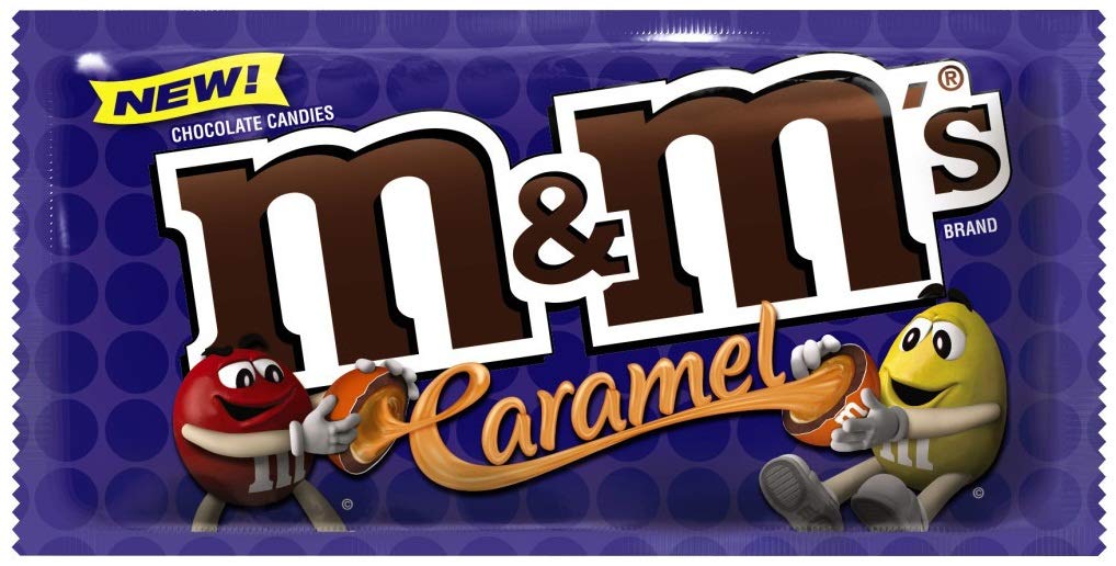 Amazon.com : M and Ms 1.41 Ounce Caramel Chocolate Candy, 24 count