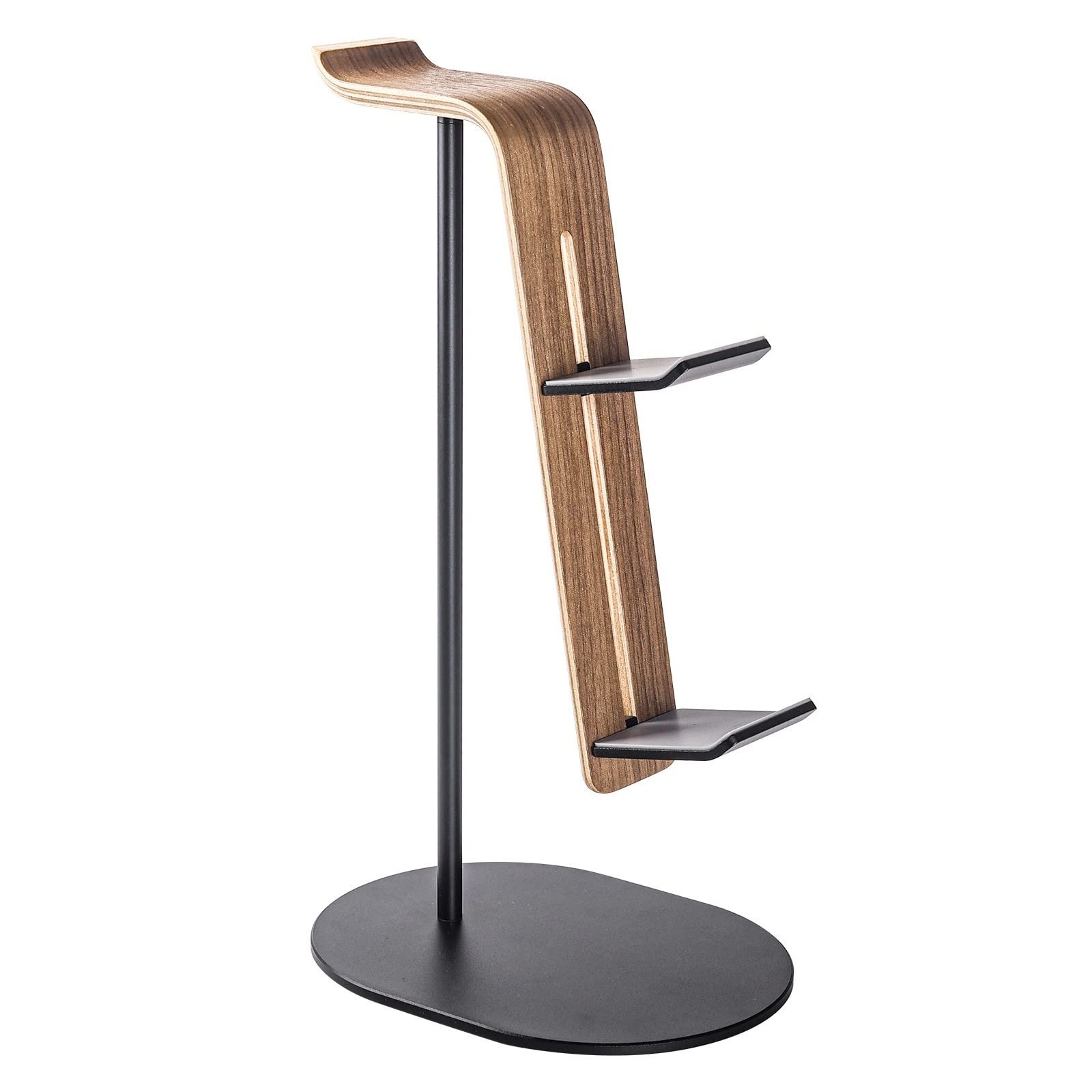 shangguanyun456 Headphone Stand Universal Headphone Stand, Game Controller Holder and Headset for Desk, Earphone with Aluminum Supporting Bar