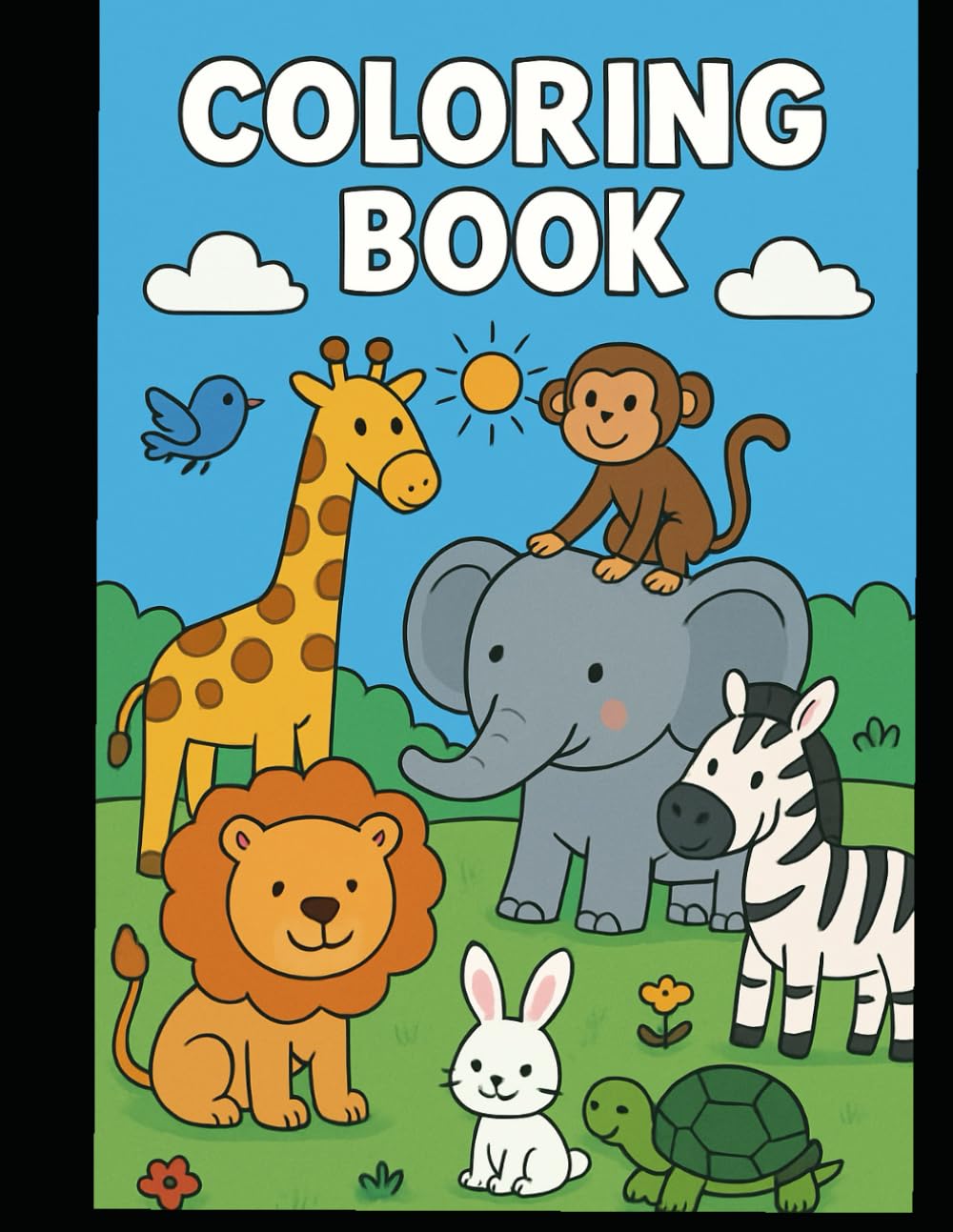 Color the Wild: Real Animals for Curious Kids