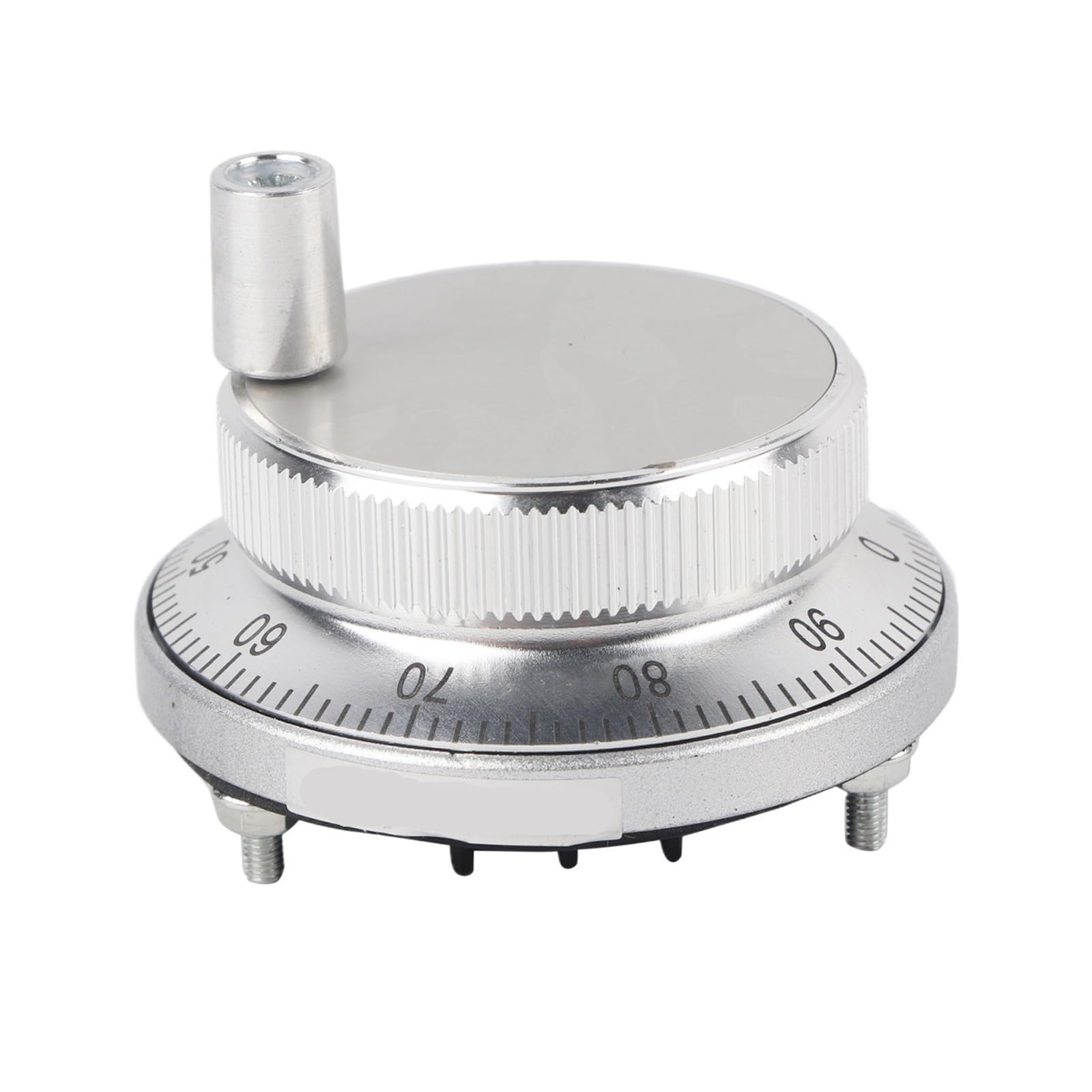 Encodeur d'impulsions à volant 60 mm noir avec résolution micrométrique - 4