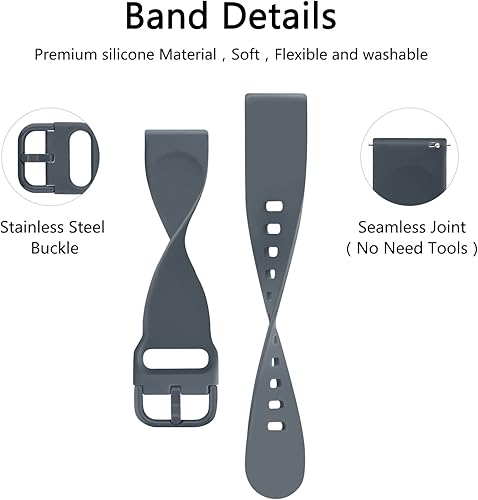 Miniatura 2 de Paquete de 3 bandas deportivas para Amazfit GTS 4  GTS 4 Mini  Amazfit GTS 3 Amazfit GTR GTS 22 Mini2eAmazfit Bip 3 ProBip 3Bip U ProBip Lite,