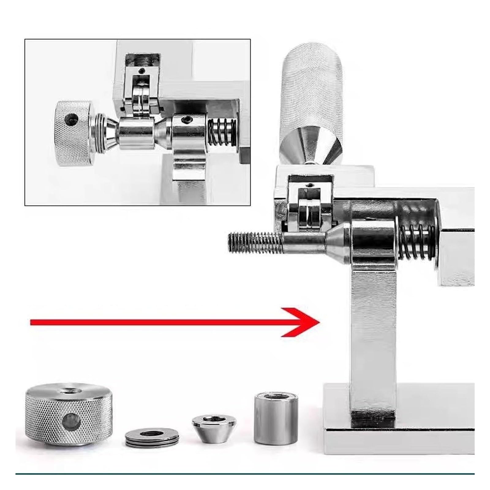 Ampliador del expansor del ensanchador del anillo de la joyería | Agrande y cambie fácilmente el tamaño de los anillos de oro y plata