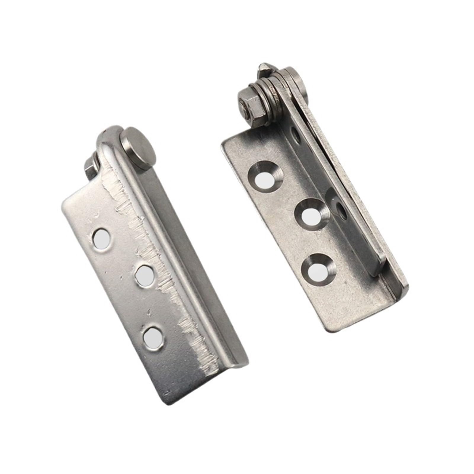 1pcs 304 Stainless Steel Damping Hinge Load-Bearing Door Torque Hinge(Left,2.0N.m)