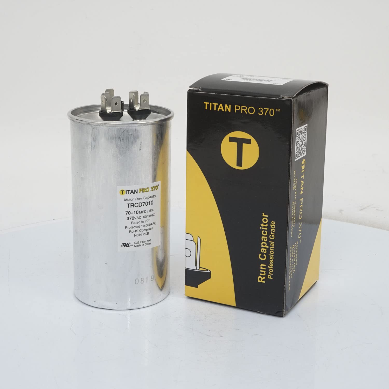 Packard 70+10 Mfd/370V/Round Trcd7010: Amazon.com