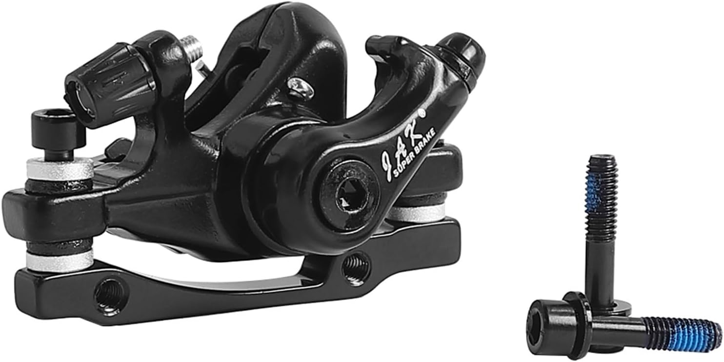Aluminum Alloy Mechanical Disc Brake Caliper for INOKIM/OXO Electric Scooter - Replacement Brake Assembly with Stainless Steel Pads - Front/Rear Braking System