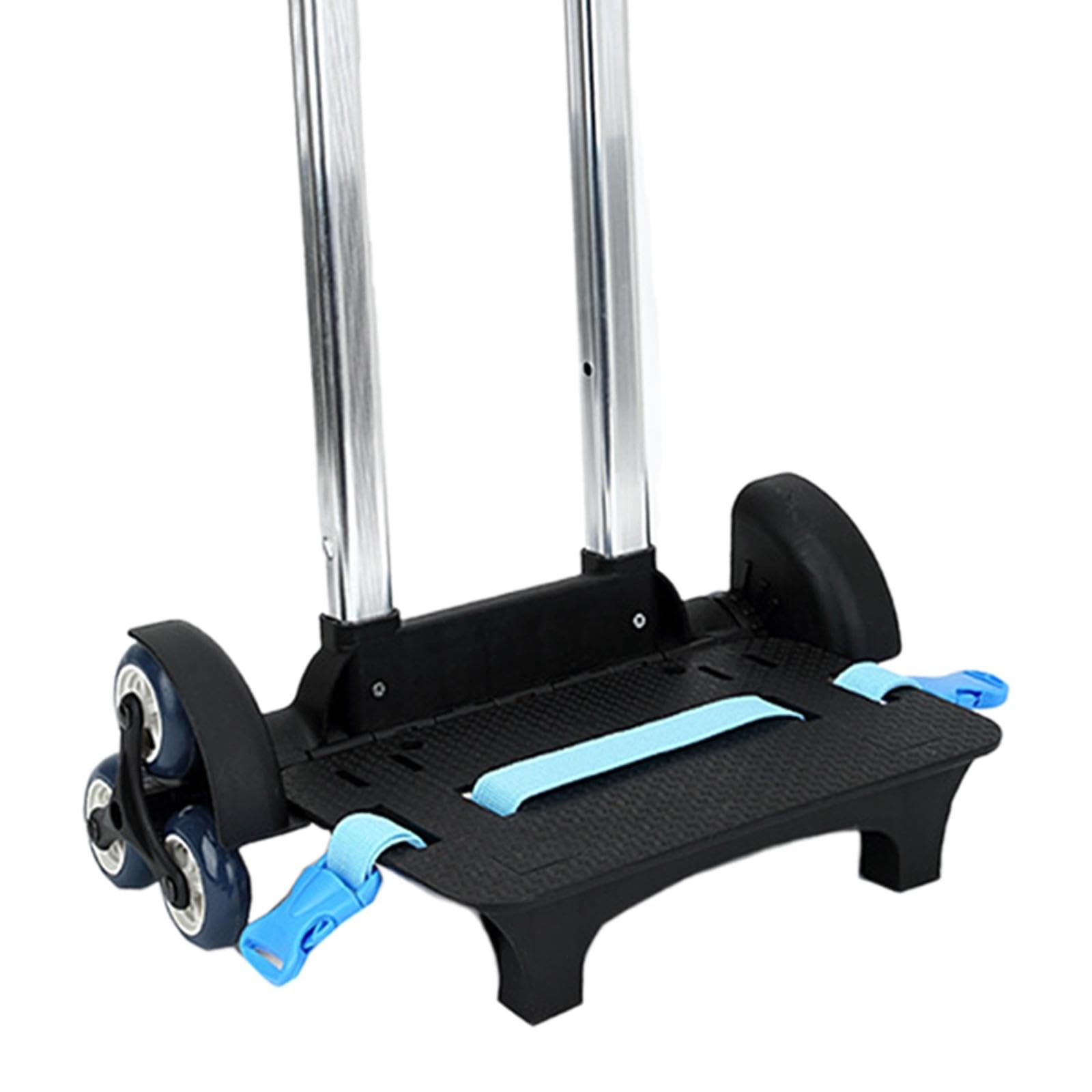 Zaino Trolley Zaino Carrello a Mano con Cinghia per Bagagli Carrello Portabagagli Pieghevole Compatto Carrello con Ruote per Ufficio Campegg, Blu
