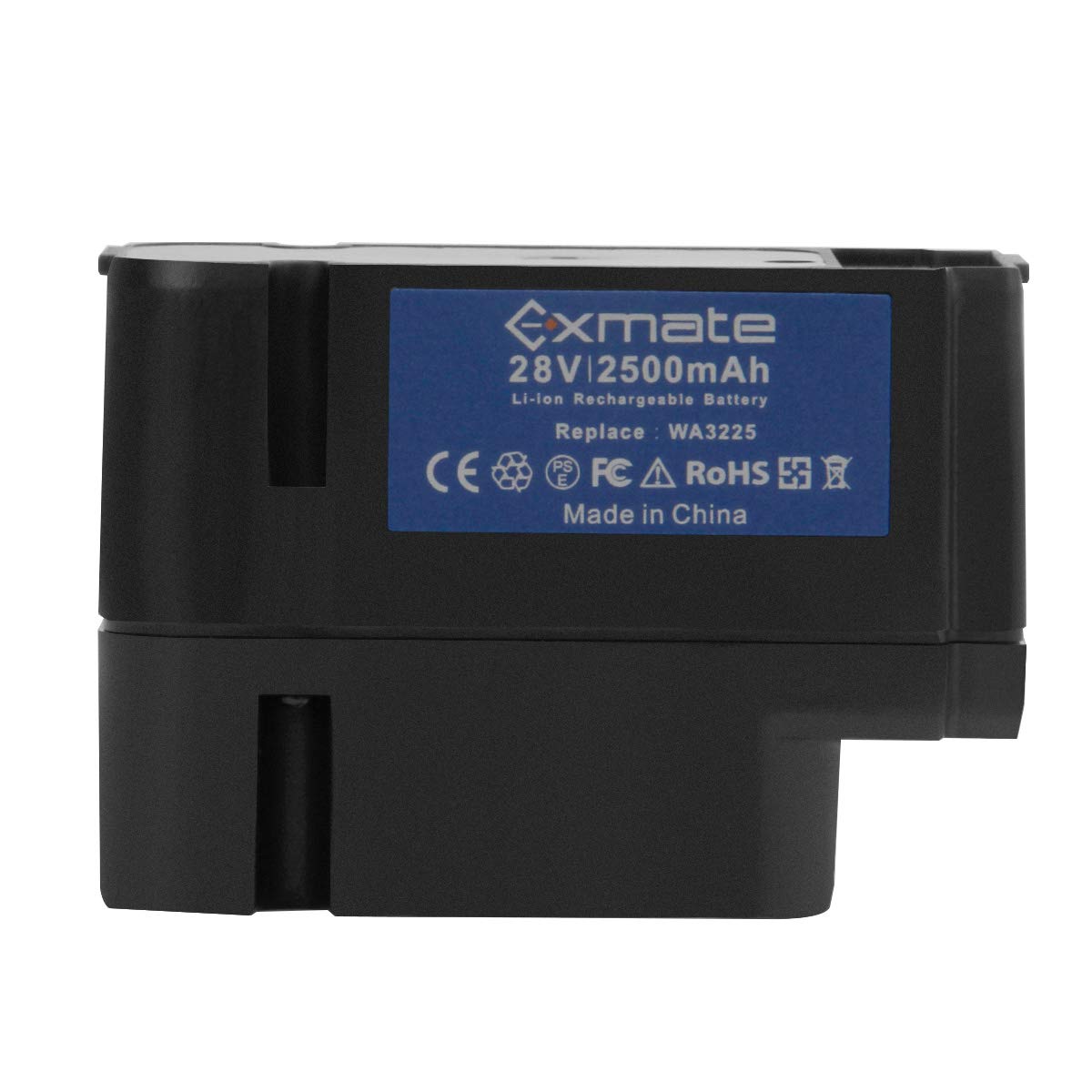 Exmate 28V 2.5Ah Batteria per Robot Prato Landroid M800 WG790E.1 Sostituisce WA3225 WA3565