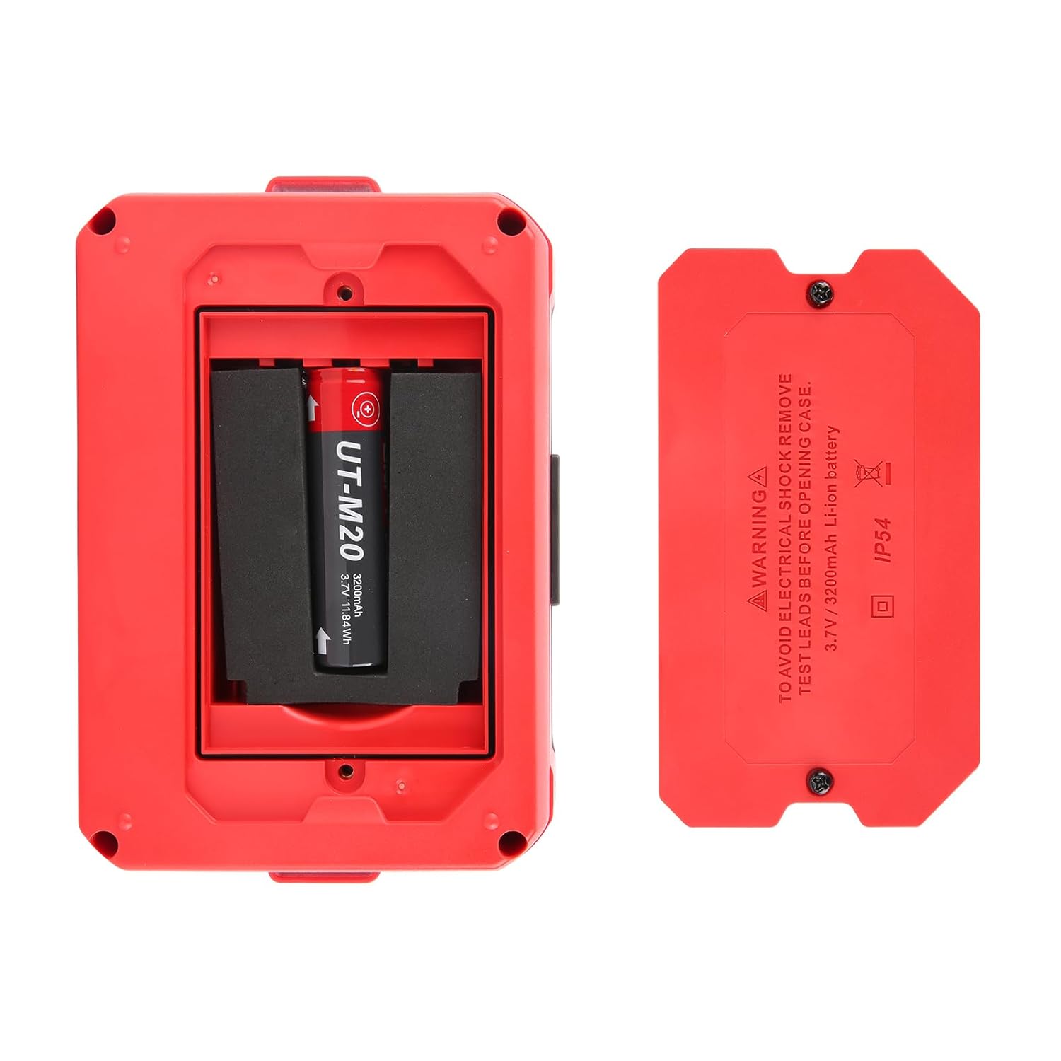 Battery compartment of UNI-T UT620C+ Micro Ohm Meter