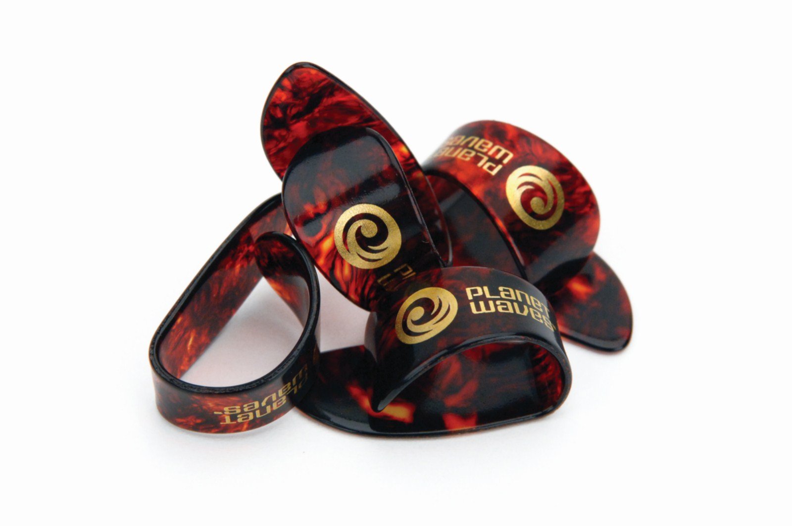 Planet Waves 5CSH4-5 Thumb Picks Medium Pack of 5, 0.1 in*7.0 in*3.2 in,Brown