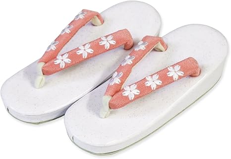 Amazon.co.jp: [七五三] 子供 草履 大21cm 7歳用 白ラメ こども