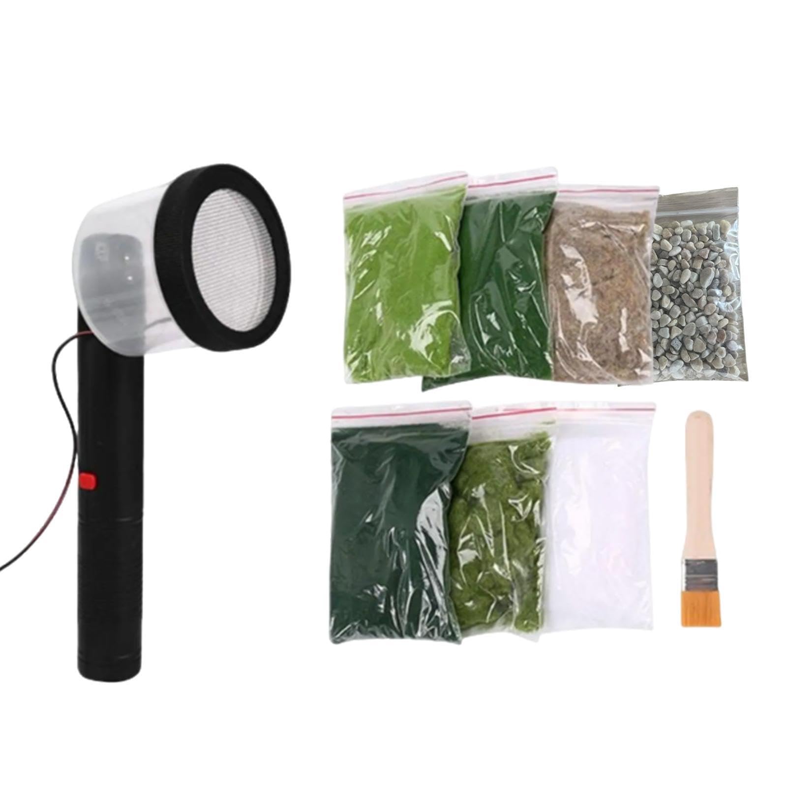 Modellismo Hobby Artigianato Fai da Te Progetto Accessori Kit Applicatore di Per Erba Statica Affidabile Indispensabile per Ogni Hobbista Macchina per