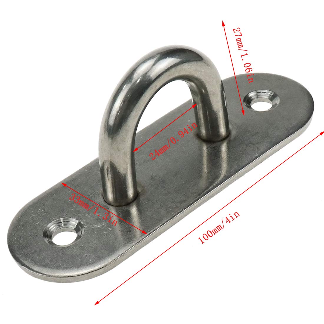 Ganci Per Zanzariere Gancio Per Appendiabiti Ganci Da Soffitto In Acciaio Inox 4 Pezzi - Per Appendere Luci, Ventilatori, Piante Calamite Per Zanzariere Gancio Da Soffitto