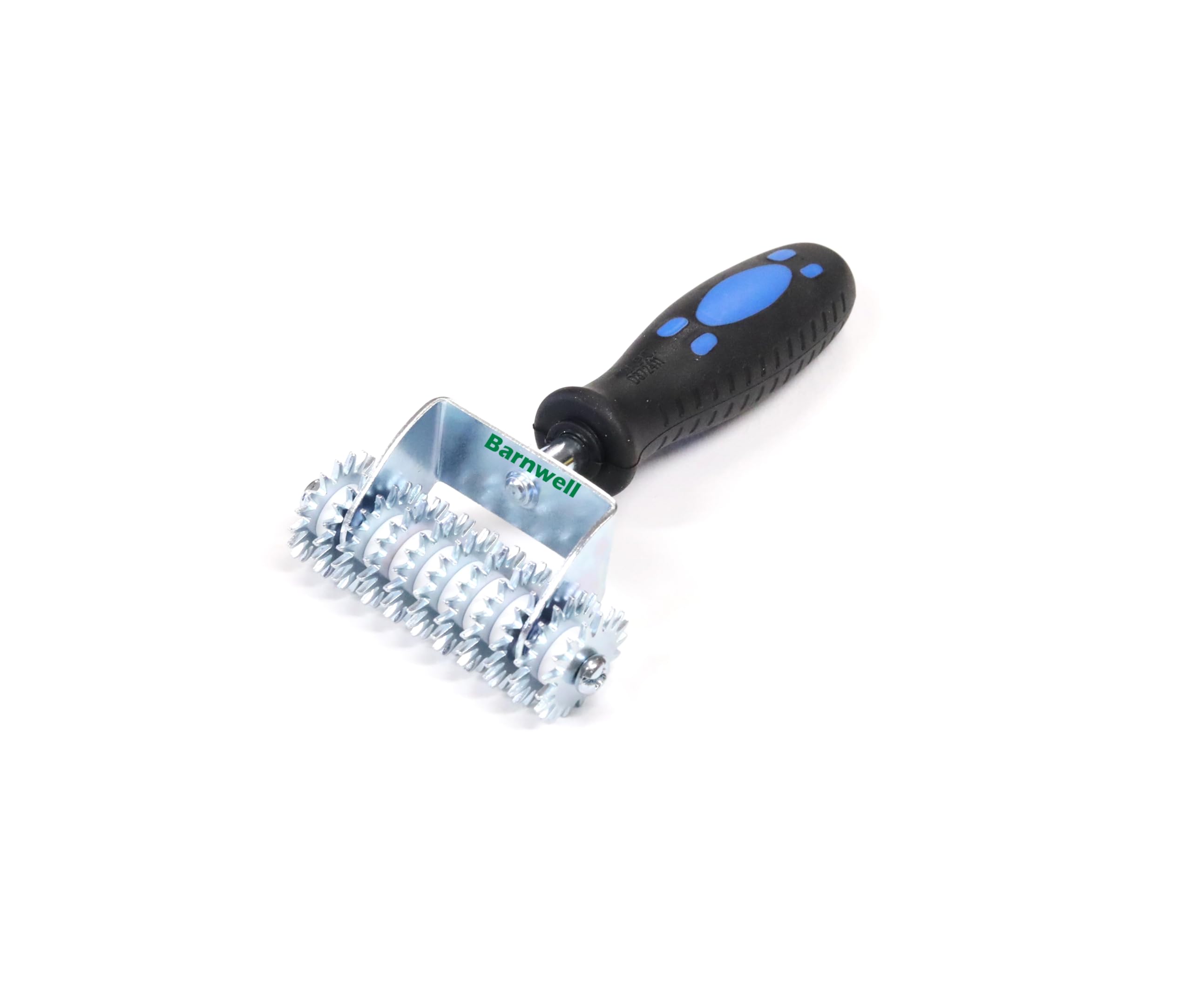 Barnwell Spiked Star Wheel Carpet Heat Seam Roller 3" Rubber Handle