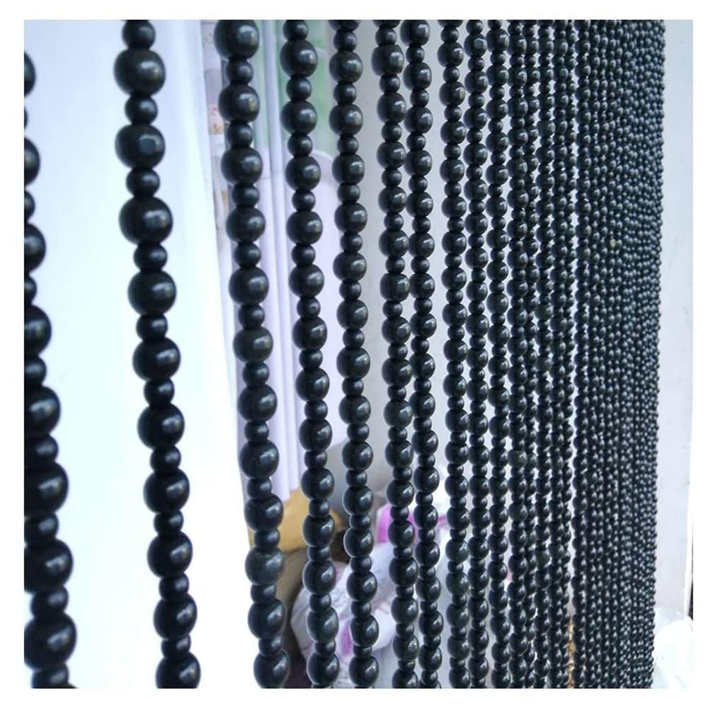 木製ビーズ のれん 昭和レトロ 木製 ビーズのれん 玉すだれ 簾 暖簾 ビーズカーテン