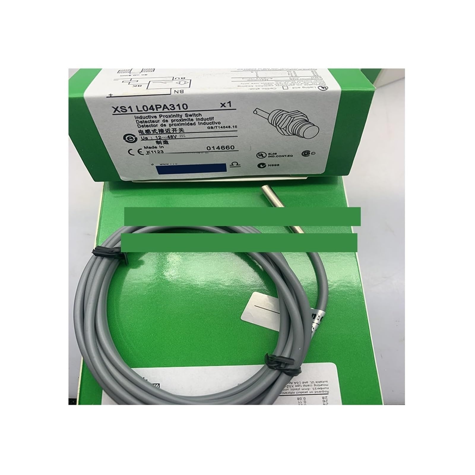 Détecteur de proximité XS1L06PC410L1 pour automatiser un système de tri mécanique M6