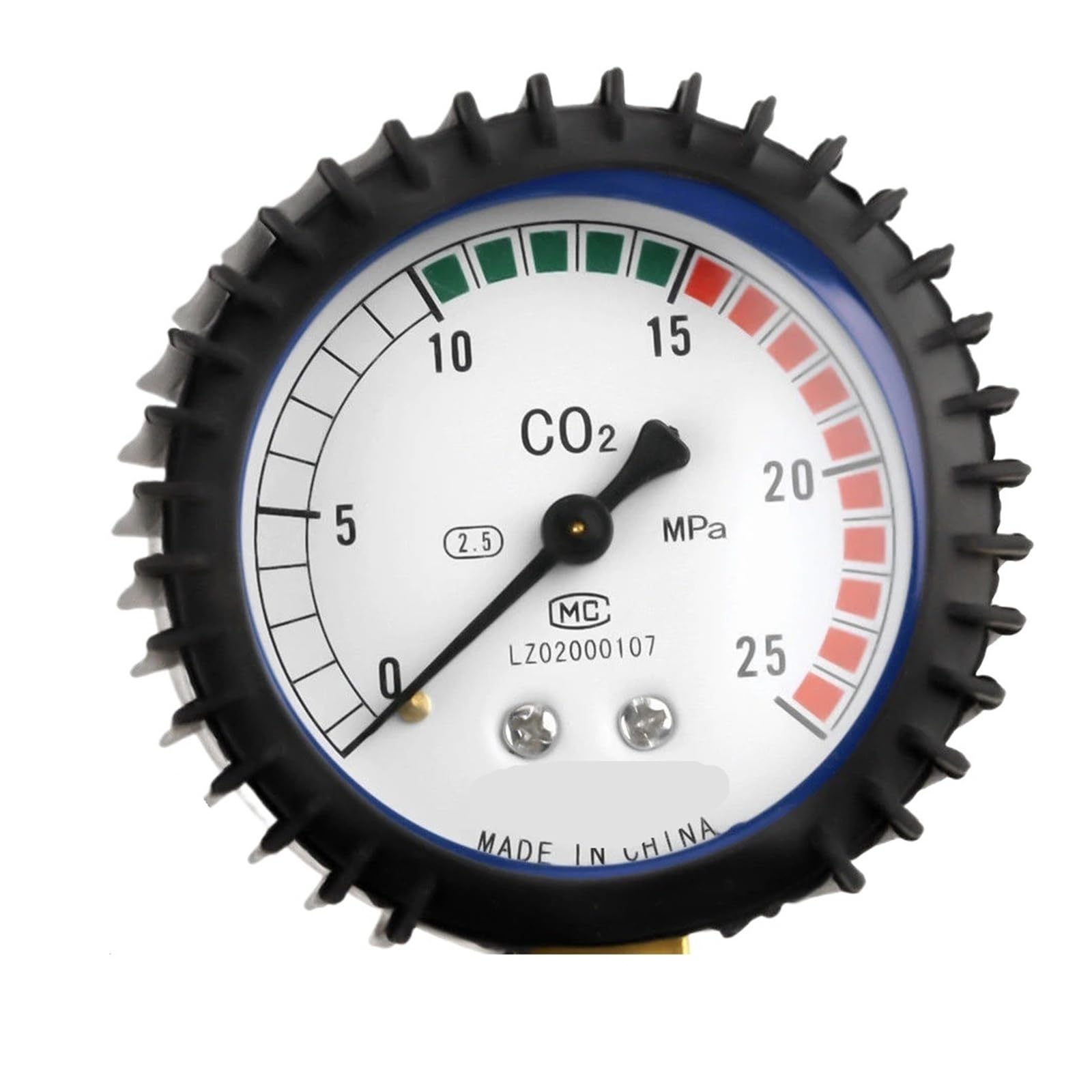 Vmvud One Color Pressure Regulator Pressure Reducer Co2 Carbon Dioxide Heated Pressure Gauge