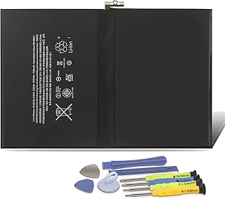 A1664 Tablet Battery for Apple iPad Pro 9.7” (2016, Wi-Fi/Cellular) A1673 A1674 A1675 020-00823 MLMW2LL/A MLN02LL/A MLMN2LL/A MLMV2LL/A MLMY2LL/A MLMQ2LL/A MLMX2LL/A MLN12LL/A MM172LL/A MM192LL/A