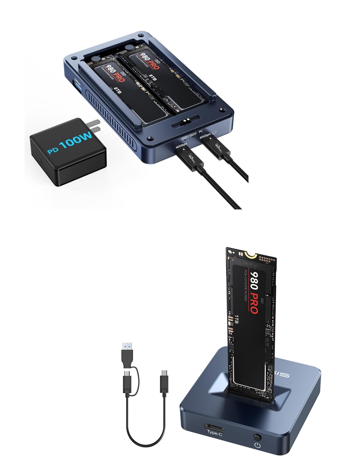 Amazon.com: ACASIS 40Gbps M.2 NVMe SSD Enclosure Bundle with