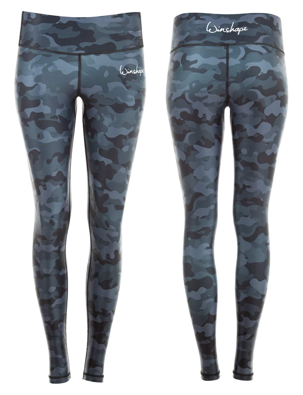 WINSHAPE Ael102 Women's Functional Power Shape Tights Leggings Camo Print Slim Style