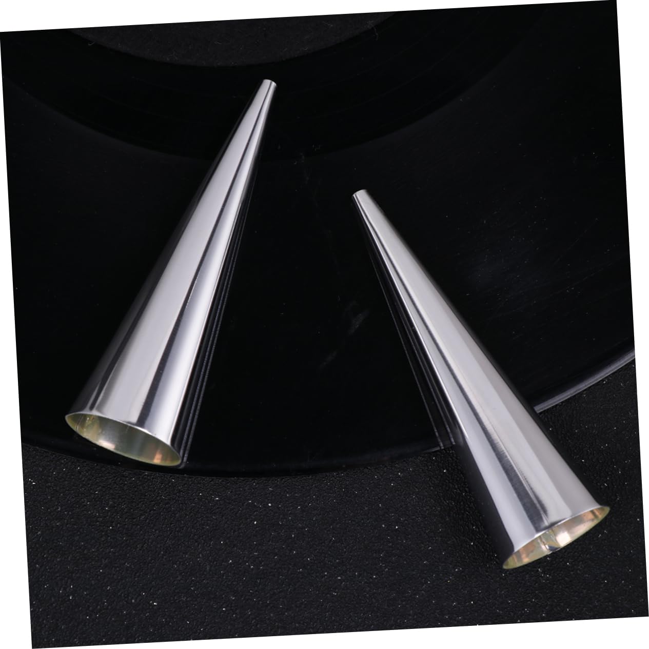 CIYODO Conical Shaped Croissant Moulds 9pcs Stainless Steel Bread Baking Molds Bread Making Supplies