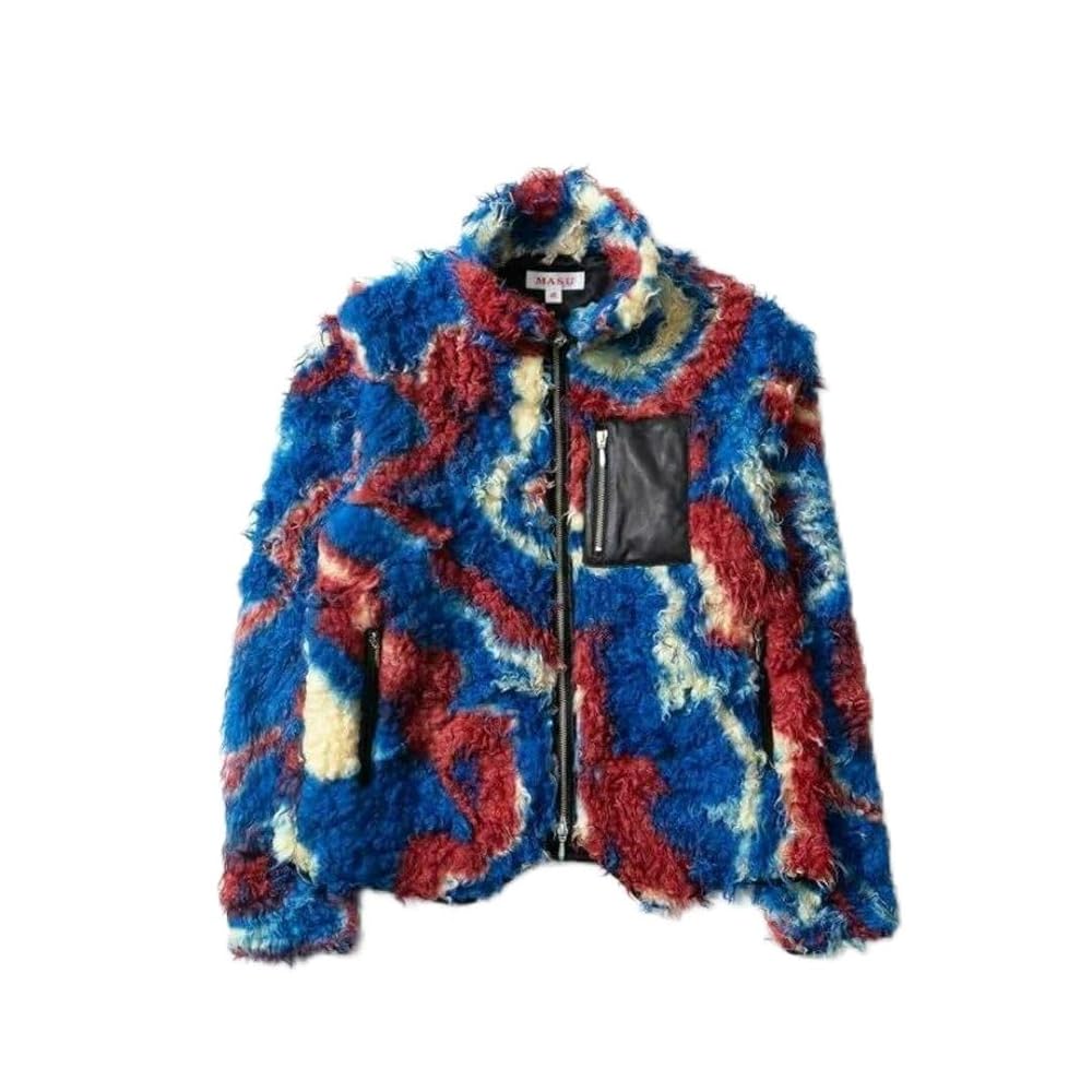 MASU FUTURE X フェイクファー フリース ブルゾン 新品 46 Amazon | MASU FUTURE X フェイクファー フリース ブルゾン 46